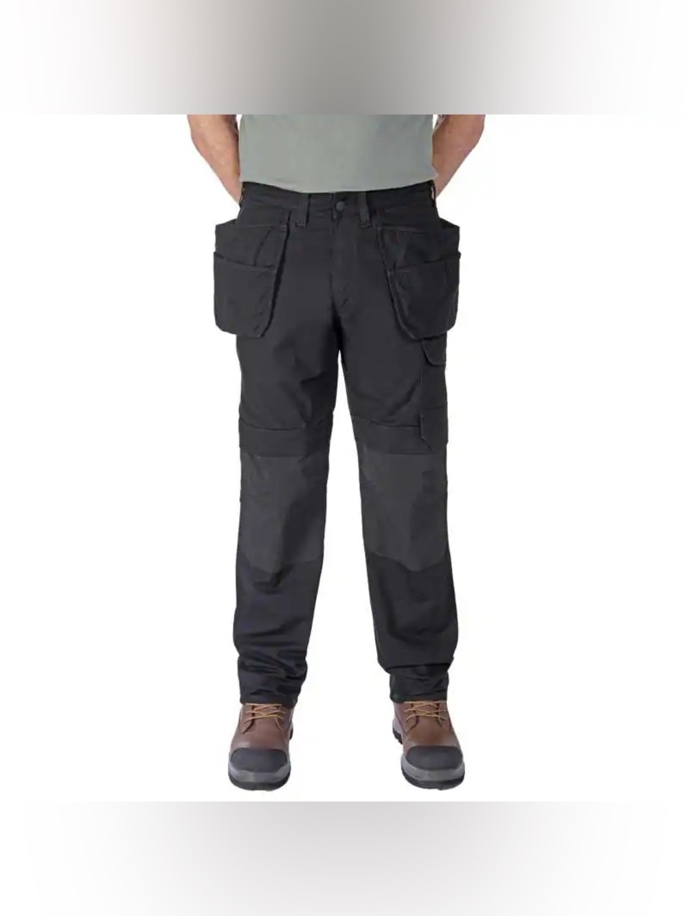 Carhartt Steel Rugged Flex Relaxed Fit Ripstop Double-Front Cargo Work Pant
